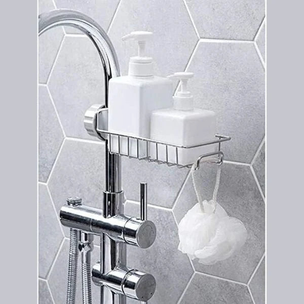 NeatTap™ – Multi-Use Sink Organizer | Rust-Resistant | Fits Most Faucets