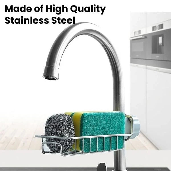 NeatTap™ – Multi-Use Sink Organizer | Rust-Resistant | Fits Most Faucets