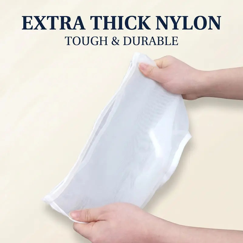 3 Pcs Bowl-Shaped Nylon Multifunctional Bag, Reusable Strainer Bags