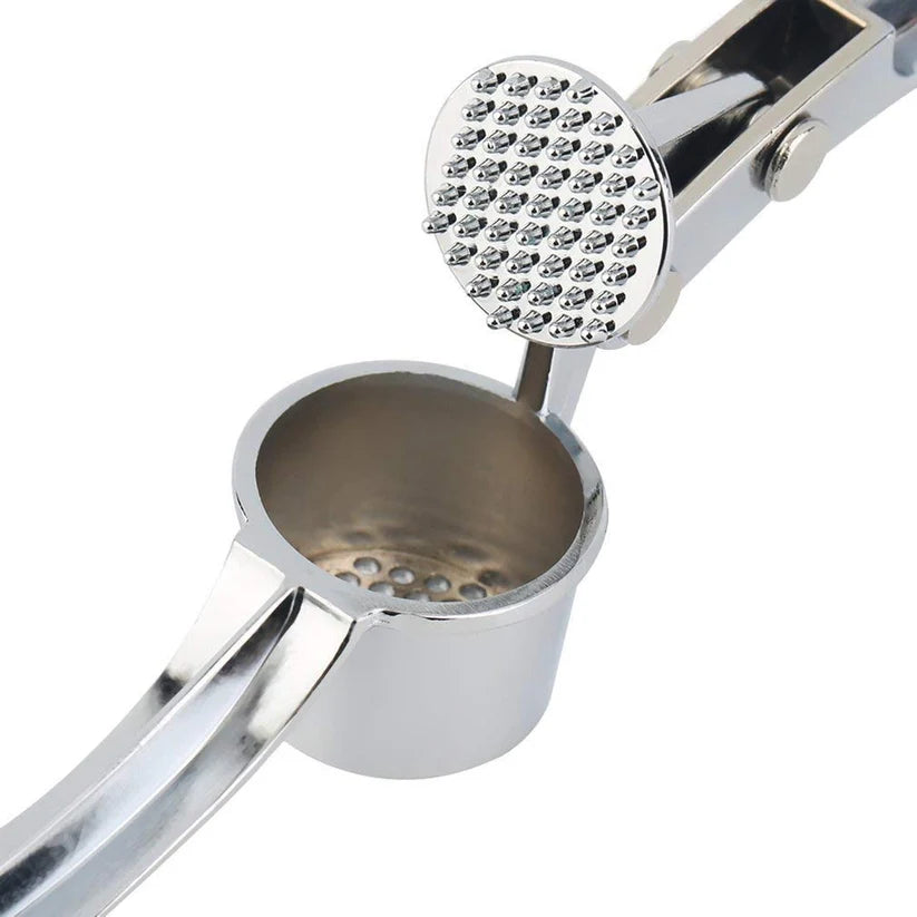 Heavy Duty Garlic Press & Crusher – Stainless Steel Manual Garlic Mincer