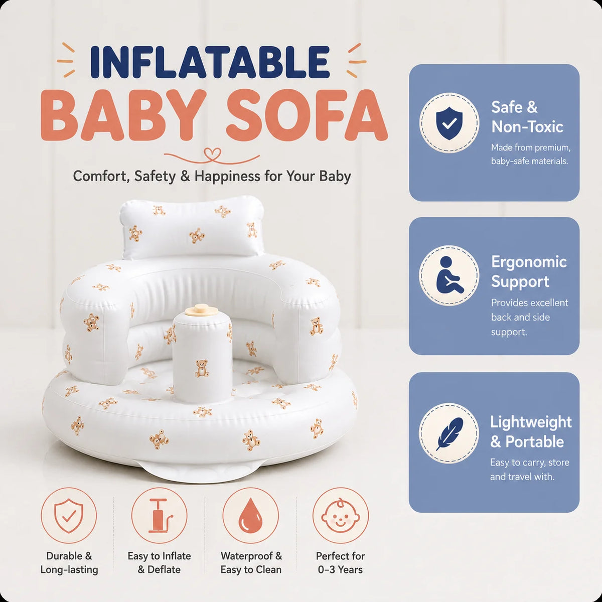 Inflatable Comfort Baby Sofa