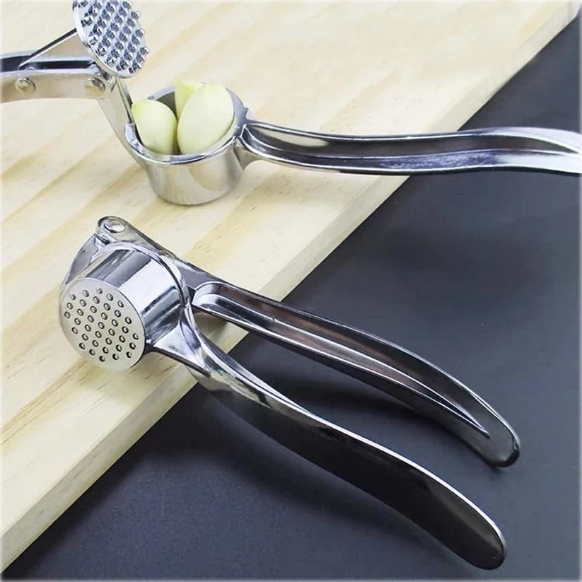 Heavy Duty Garlic Press & Crusher – Stainless Steel Manual Garlic Mincer