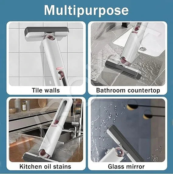 QuickMop™ – 2-in-1 Mop | Self-Squeezing Roller | Lightweight & Space-Saving