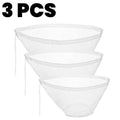 3 Pcs Bowl-Shaped Nylon Multifunctional Bag, Reusable Strainer Bags