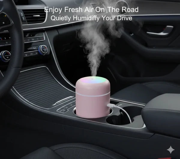 MiniMist Humidifier™– Smart Humidifier | Mist + Ambient Light | Daily Freshness