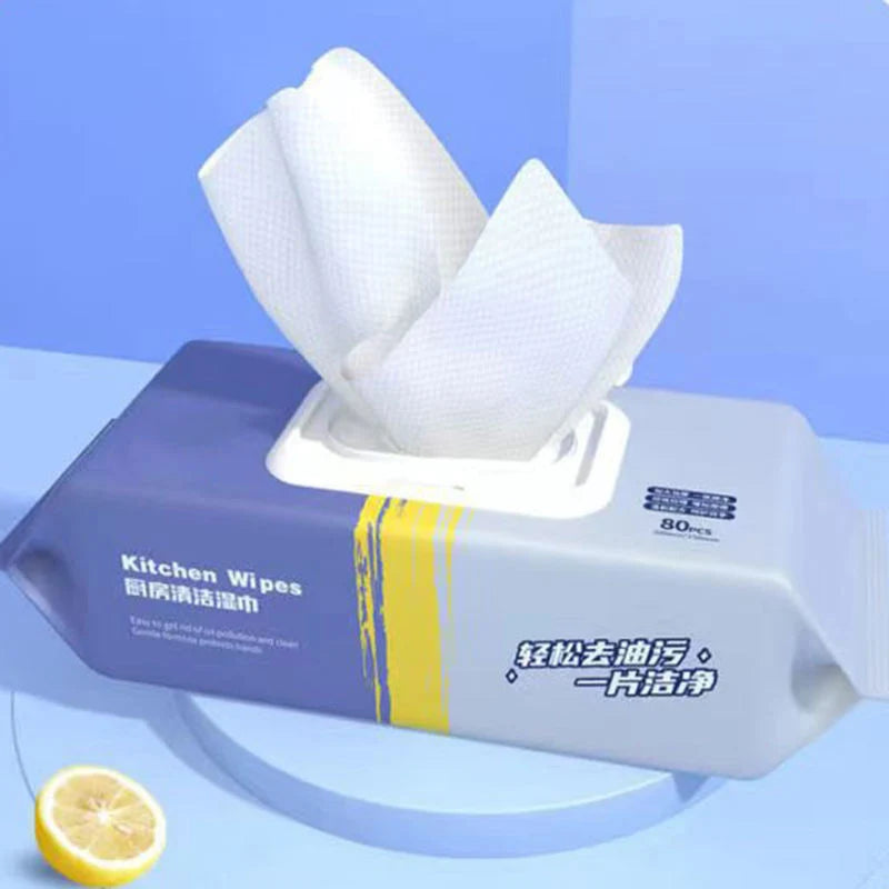Disposable Kitchen Cleaning Wipes Pack